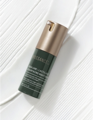 biossance resurfacing night serum before and after