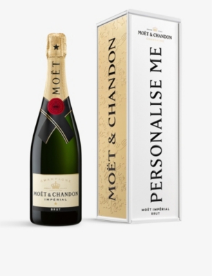 MOET & CHANDON: Exclusive Impérial Brut NV Champagne and personalised tin 750ml