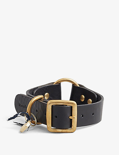 KINTAILS: Leather dog collar