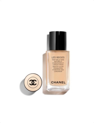 CHANEL: <strong>LES BEIGES</strong> Healthy Glow Foundation Hydration and Longwear 30ml