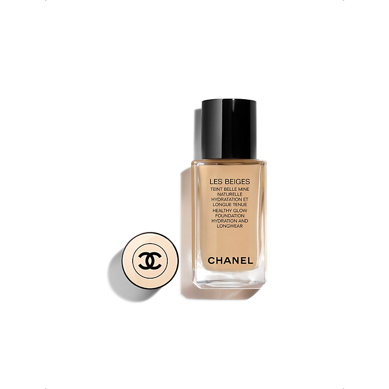 Chanel Bo33 Les Beiges Healthy Glow Foundation Hydration And Longwear In White