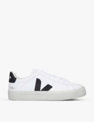 VEJA: Women's Campo leather and suede low-top trainers