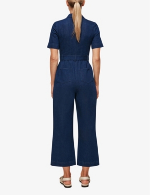 whistles denim jumpsuit