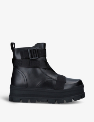 ugg sid ankle boots in black