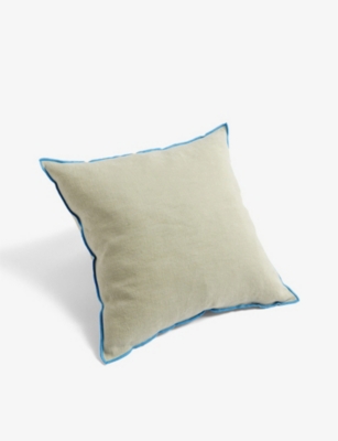 HAY: Outline linen and cotton-blend cushion 50cm x 50cm