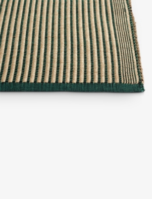 HAY: Tapis non-slip jute and cotton rug 200cm x 140cm