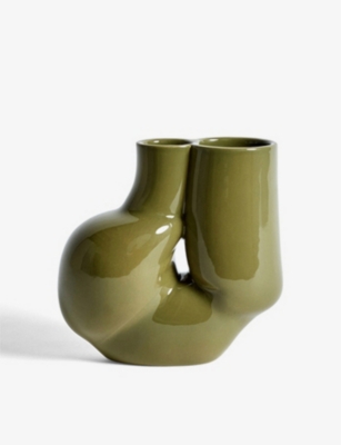 HAY: Chubby porcelain vase 20cm