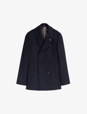 ted baker grey peacoat