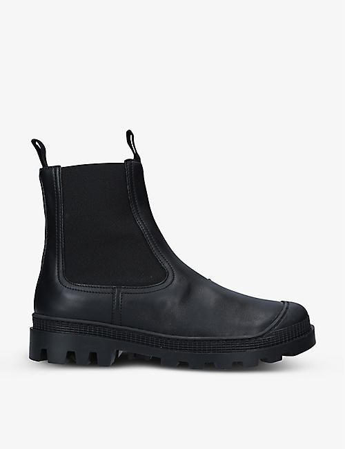 LOEWE: Chelsea leather ankle boots