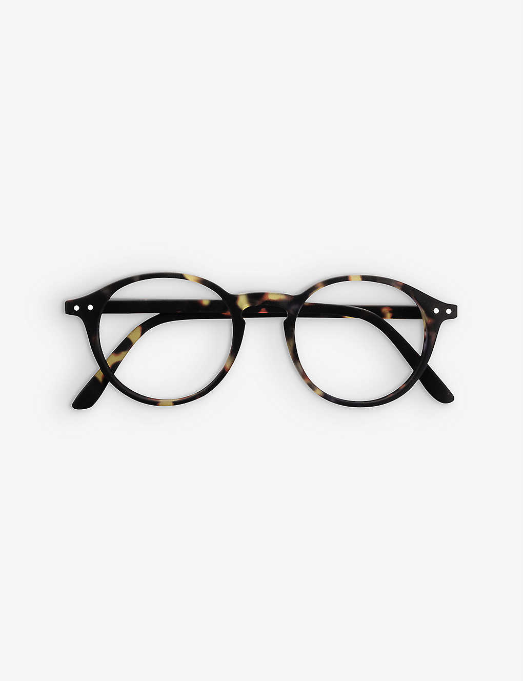 Shop Izipizi Women's Tortoise Screen #d Round-frame Glasses +1.5