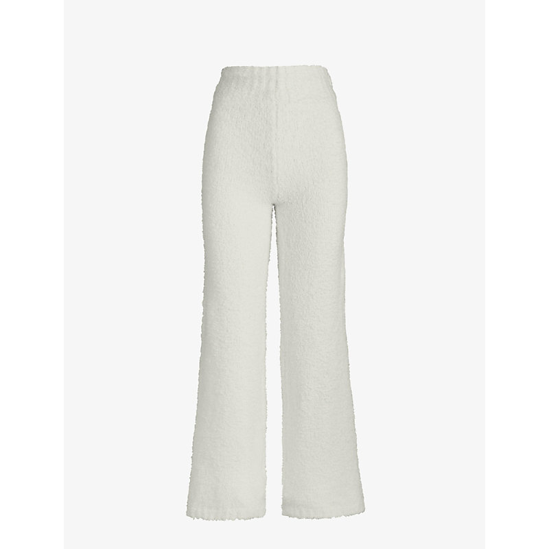 SKIMS COZY BOUCLE KNITTED TROUSERS,R03665149