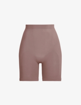 SKIMS: Sculpting high-rise stretch-woven shorts