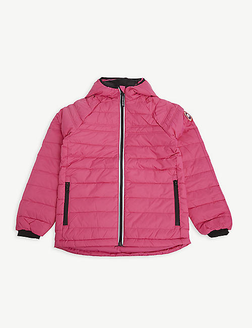CANADA GOOSE: Sherwood padded shell-down jacket 7-16 years