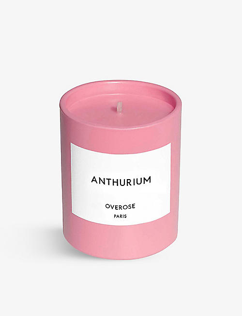 OVEROSE: Anthurium scented candle 200g