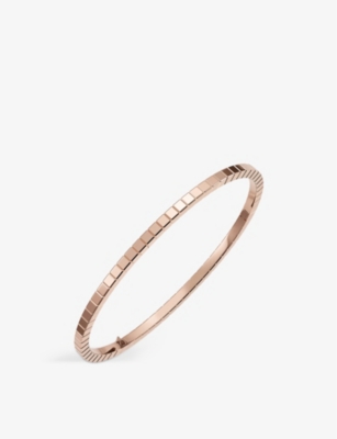 CHOPARD Ice Cube Pure 18ct rose gold bangle