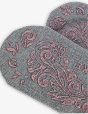 FALKE: Cuddle Pads cotton and wool-blend socks