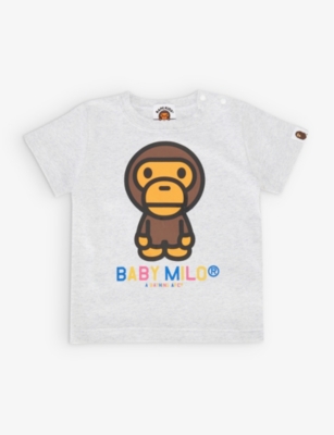 a bathing ape baby milo t shirt