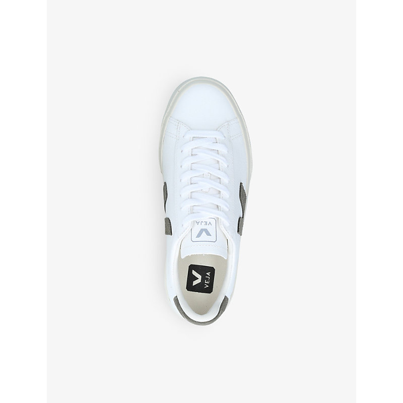 Shop Veja Women's White/oth Women's Campo Chromefree Leather Trainers