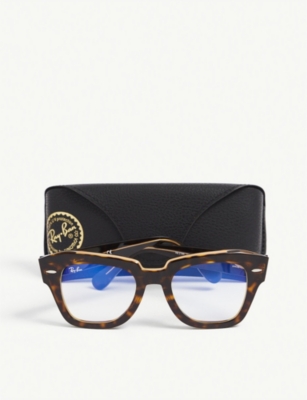 RAY-BAN: RB2186 square-frame optical glasses
