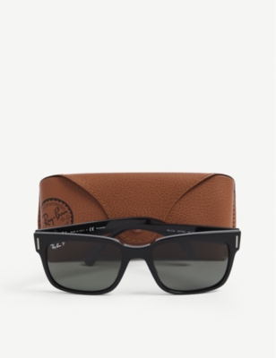 Ray Ban Ray-ban Womens Black Rb2190 Square-frame Sunglasses In Black
