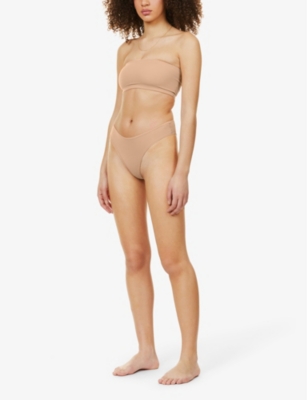 Fits Everybody stretch-woven bandeau bra