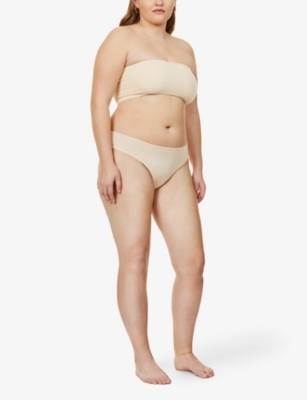 SKIMS: Fits Everybody stretch-woven bandeau bra