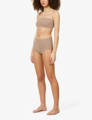 SKIMS: Fits Everybody stretch-woven bandeau bra