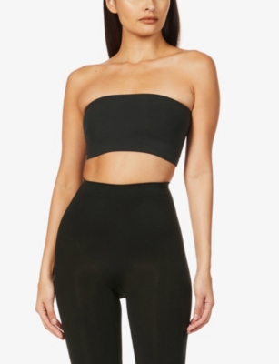 Skims Fits Everybody Bandeau Bralette In Onyx