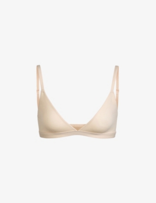 SKIMS: Fits Everybody triangle stretch-jersey bralette
