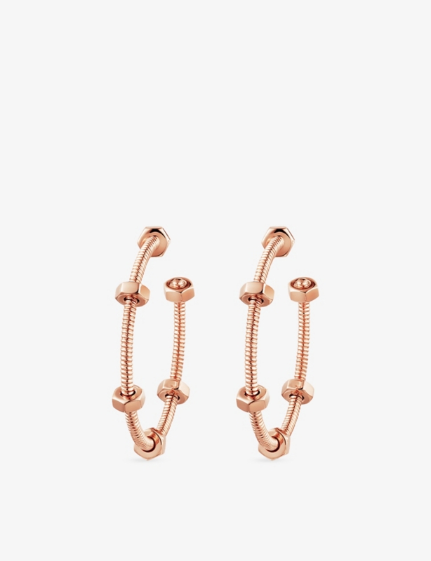 &Eacute;crou de Cartier 18ct rose gold earrings