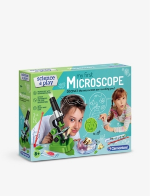 SCIENCE & PLAY: Clementoni My First Microscope kit
