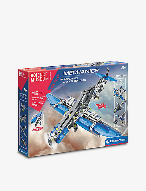 SCIENCE MUSEUM: Clementoni Aeroplanes and Helicopters building playset