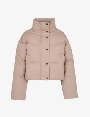 shell puffer jacket