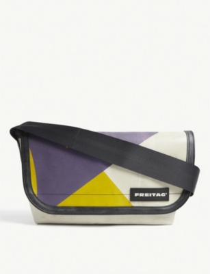 freitag hawaii five recycled tarpaulin cross body bag selfridges com
