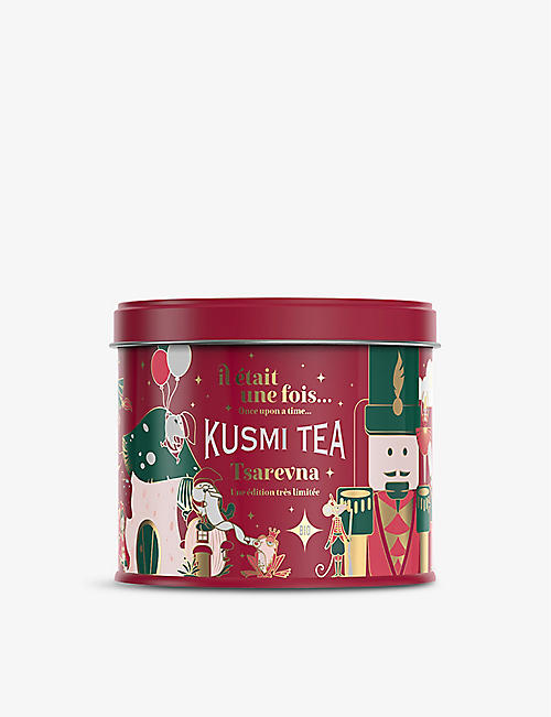 KUSMI TEA: Organic Christmas Tsarevna tea tin 180g