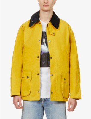 BARBOUR - Barbour x Noah Bedale corduroy-collar ashell jacket