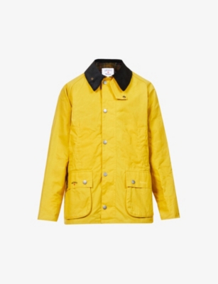 barbour bedale yellow