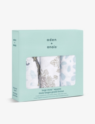 ADEN + ANAIS: Jungle cotton muslins pack of three