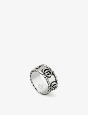 GUCCI - GG Marmont sterling silver ring 