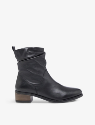 Dune pagers ruched ankle hot sale boots