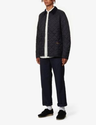 BARBOUR MENS NAVY LIDDESDALE QUILTED SHELL JACKET XXL 41356839