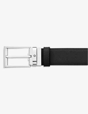 MONTBLANC Saffiano leather belt