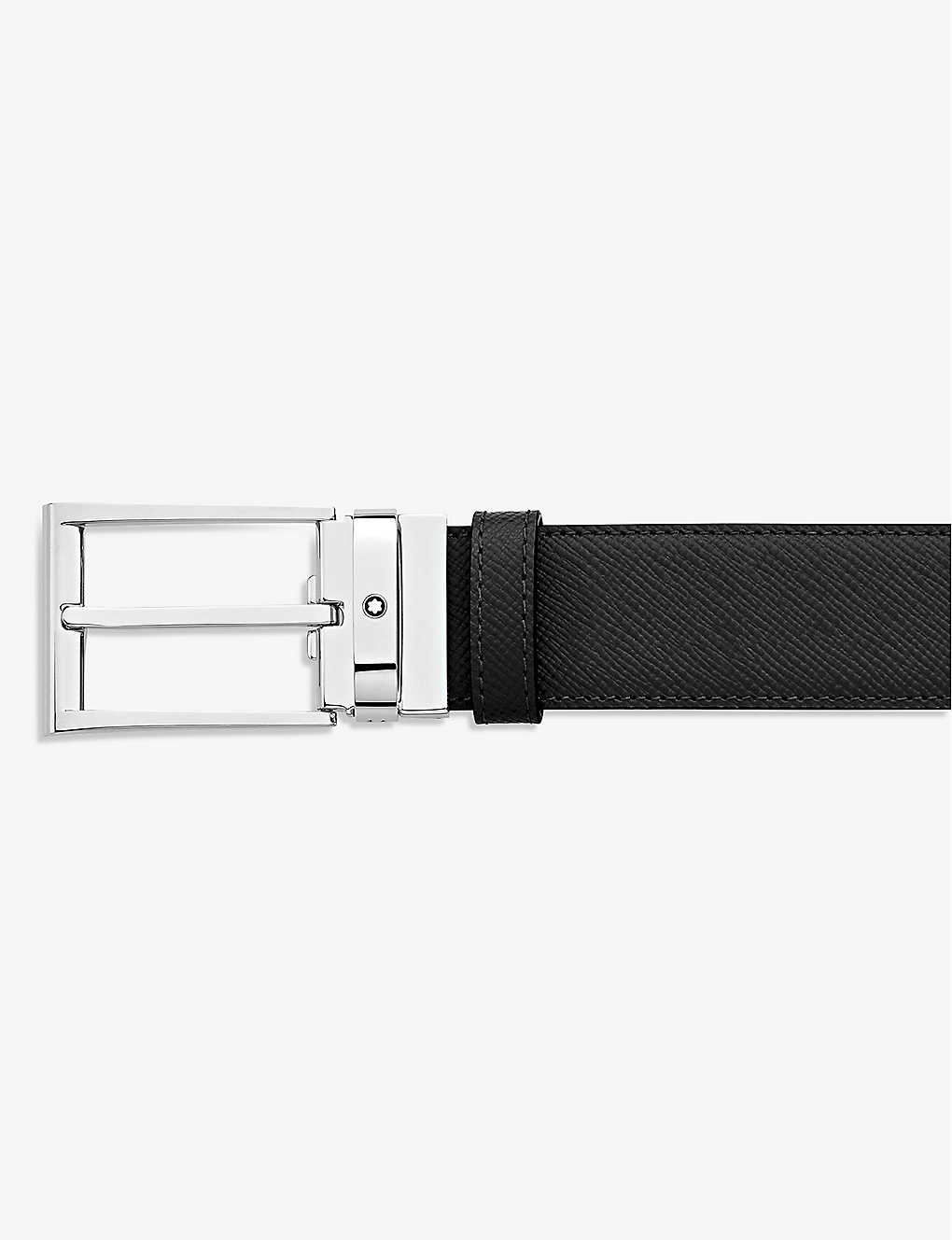 MONTBLANC Saffiano leather belt