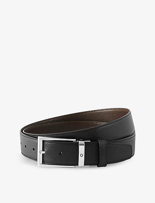 MONTBLANC: Saffiano leather belt