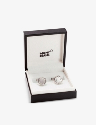 MONTBLANC: Urban Spirit stainless steel cufflinks