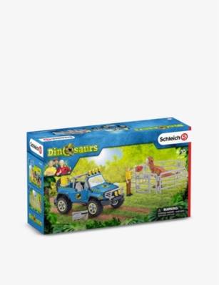 SCHLEICH: Off-road Vehicle Dino Outpost play set