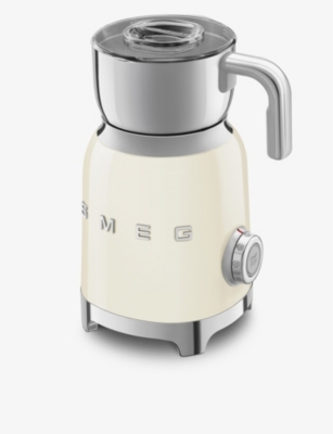 Shop Smeg Mff01 Logo Stainless Steel Milk Frother