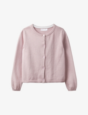 white company cardigan