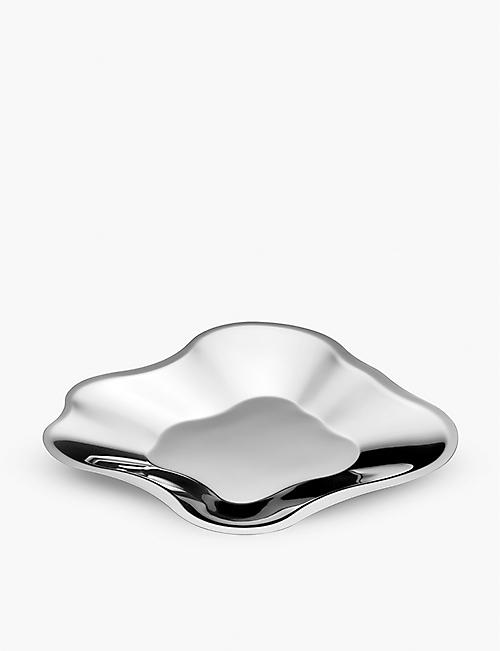 IITTALA: Aalto stainless steel bowl 35.8cm