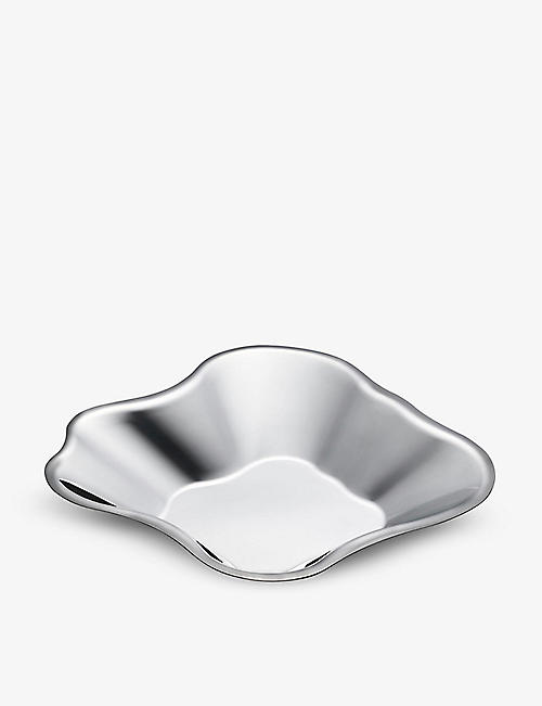 IITTALA: Aalto stainless steel bowl 6cm x 35.8cm